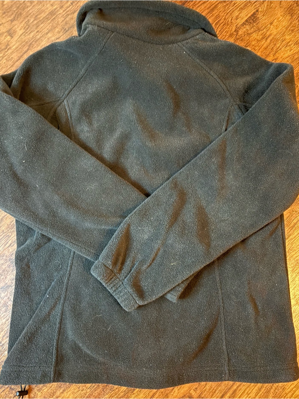 Columbia Men's Black Full-Zip Fleece Jacket - Picture 4 of 4